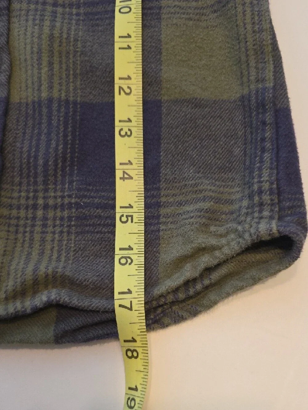Levi's Boys Green Blue Plaid Hooded Flannel Shacket Shirt Size 4/5 90s Grunge